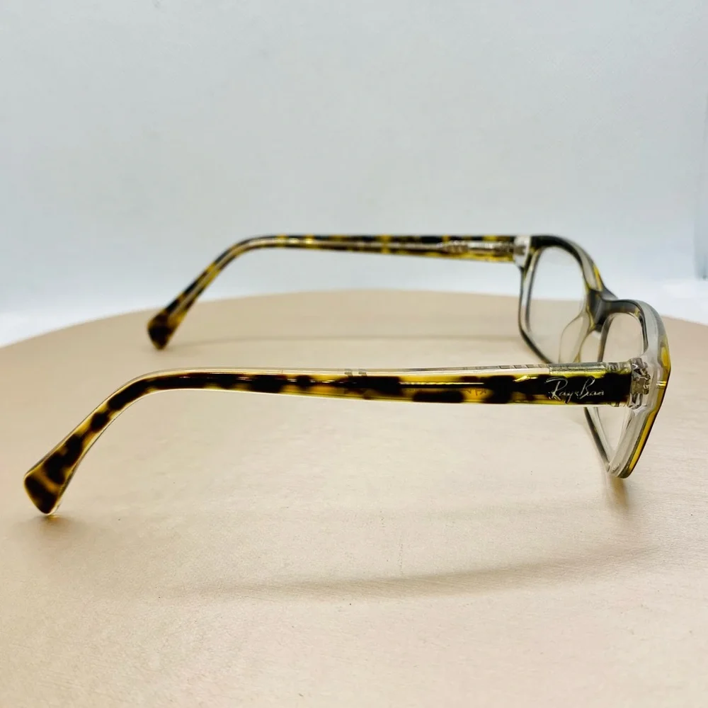EUC Ray Ban Dark Havana RB 1550 Butterfly Shaped RX Eyeglasses